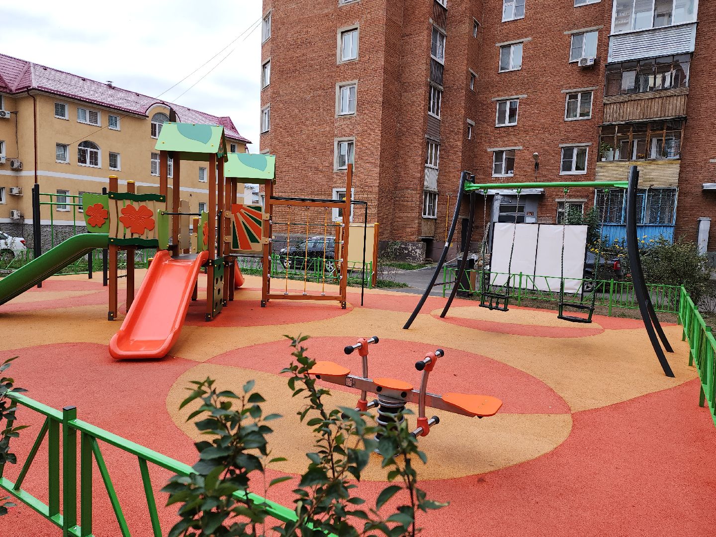 серпухов, подмосковье, комплексное благоустройство двора,