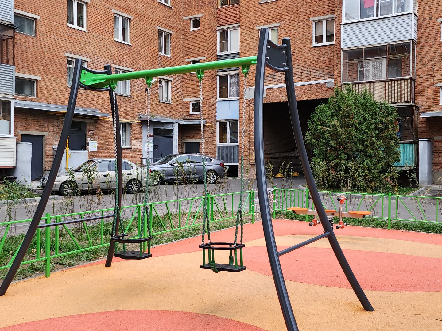 серпухов, подмосковье, комплексное благоустройство двора,