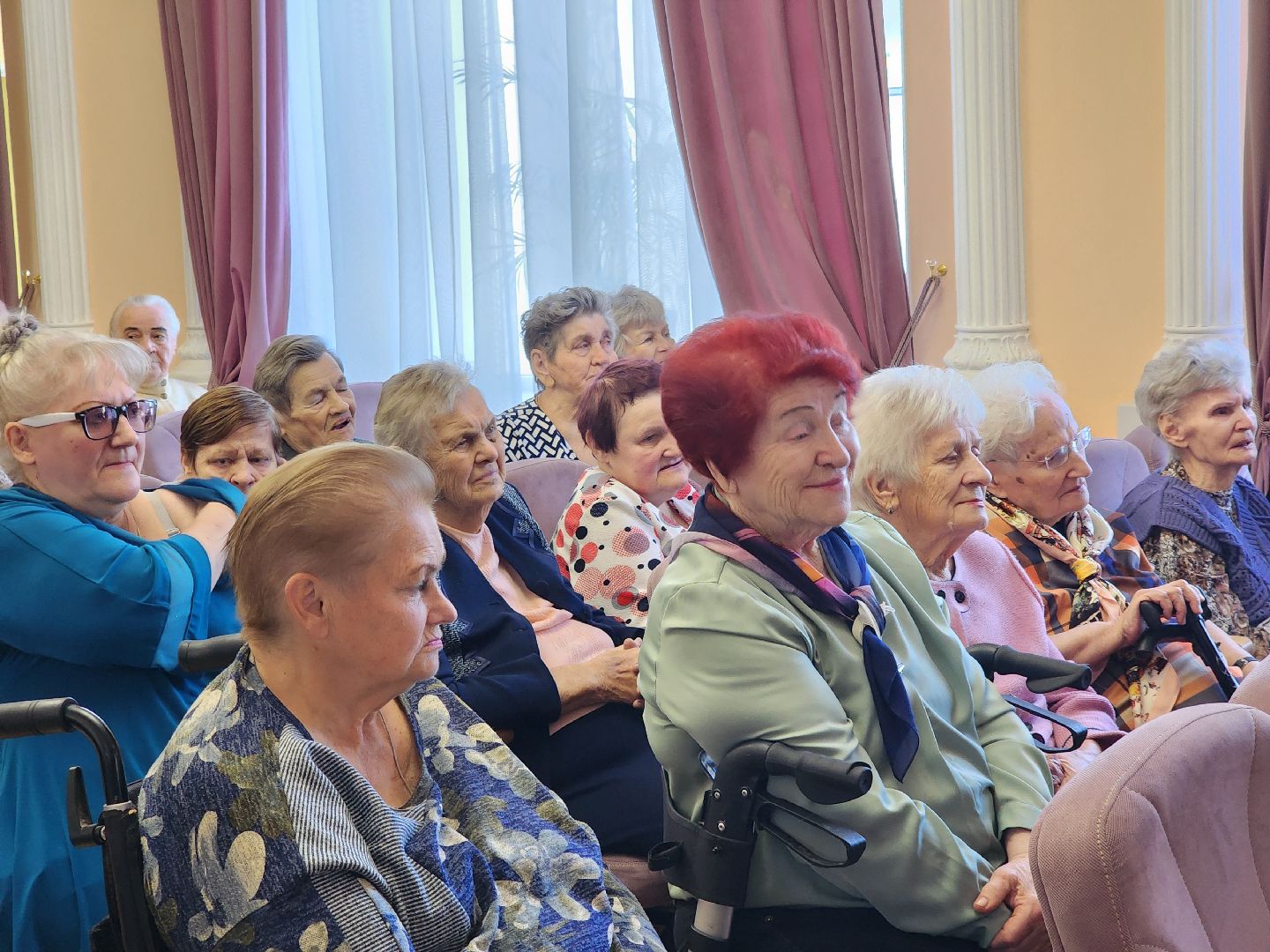 жители, общество, пансионат, день пожилого человека, ногинск, пенсионеры,