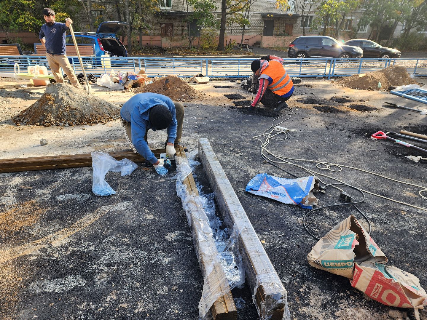 красноармейск, городской округ пушкинский, игровой комплекс, благоустройство 2024,