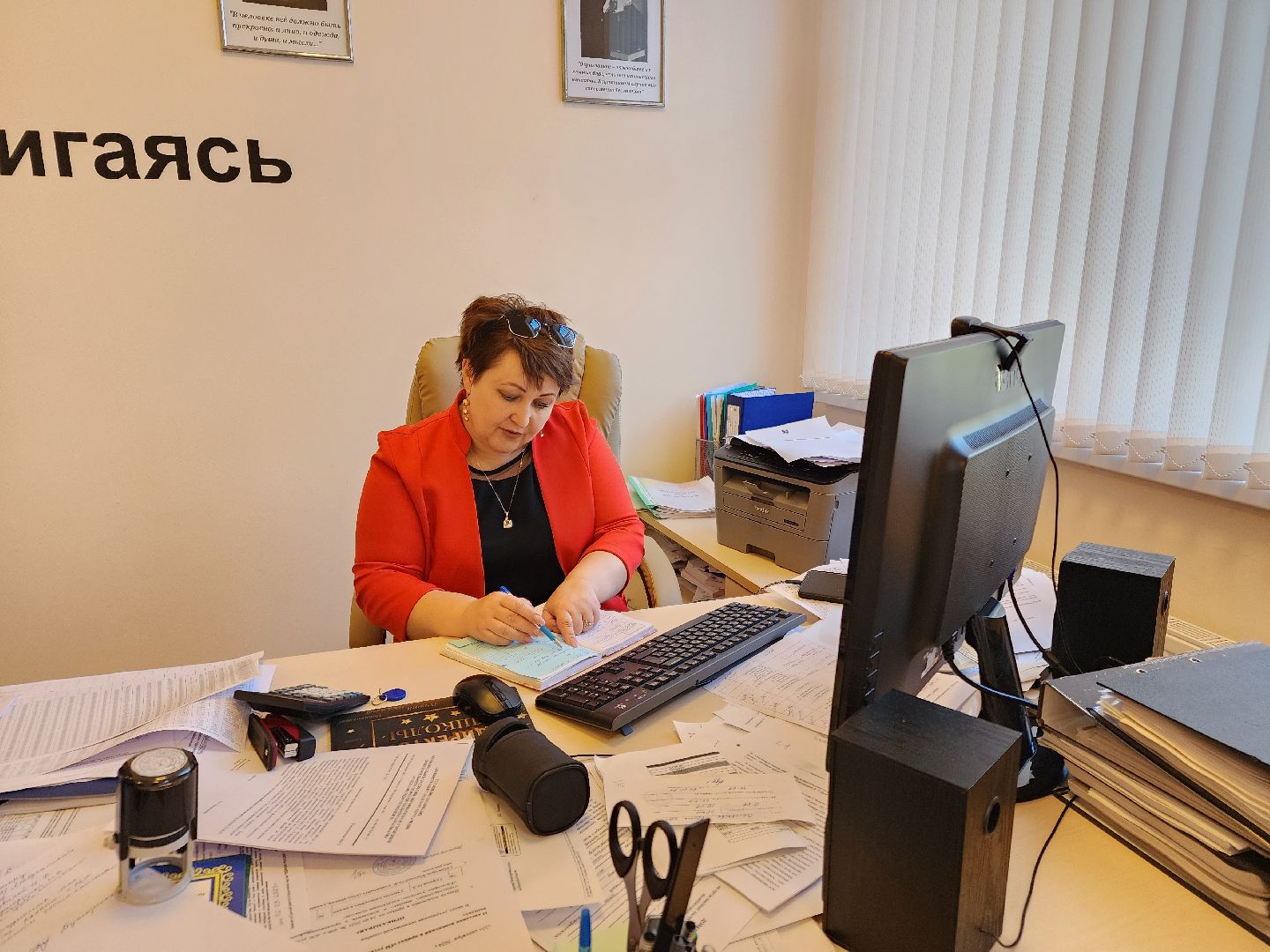 Чехов, поселок Любучаны, средняя школа, отопление, теплоснабжение, директор школы Ирина Резвина, глава округа михаил собакин,