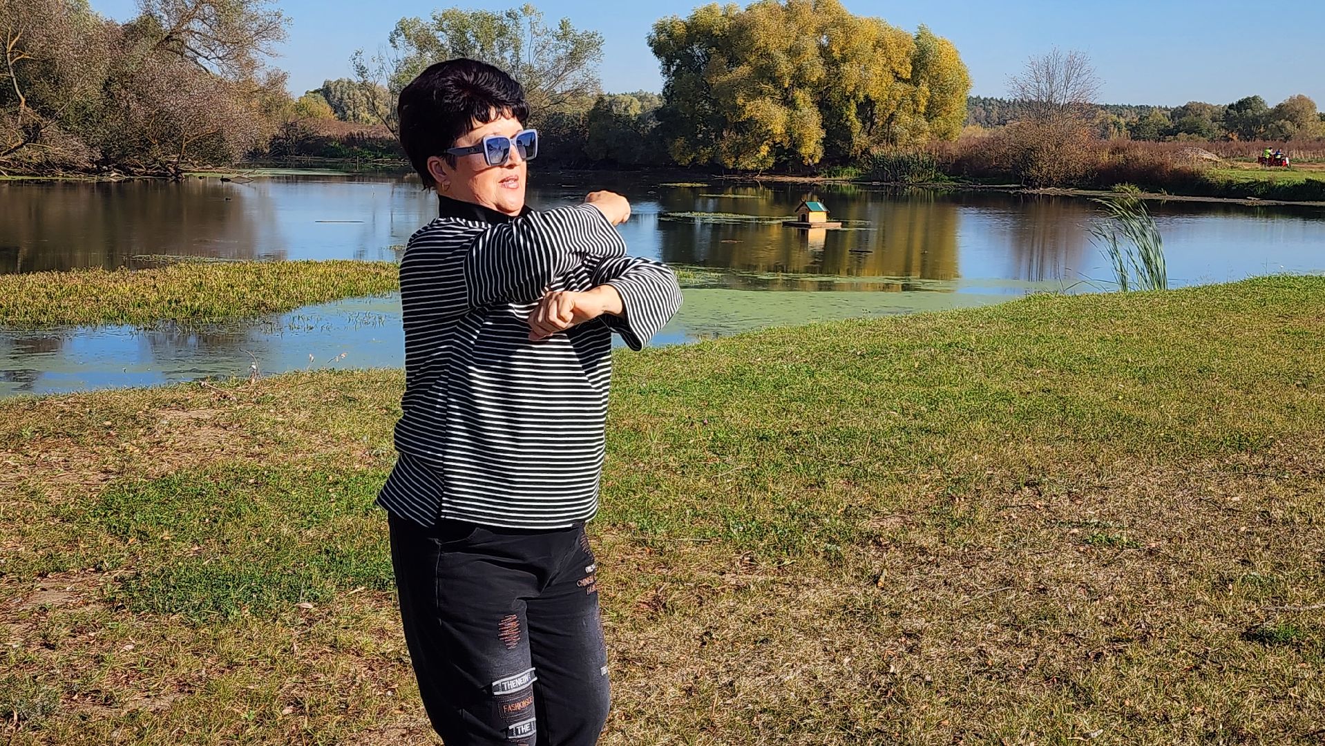 Бронницы, Парк Бронницкий Луг, Спорт в парке, Активное долголетие, Дыхательная гимнастика,