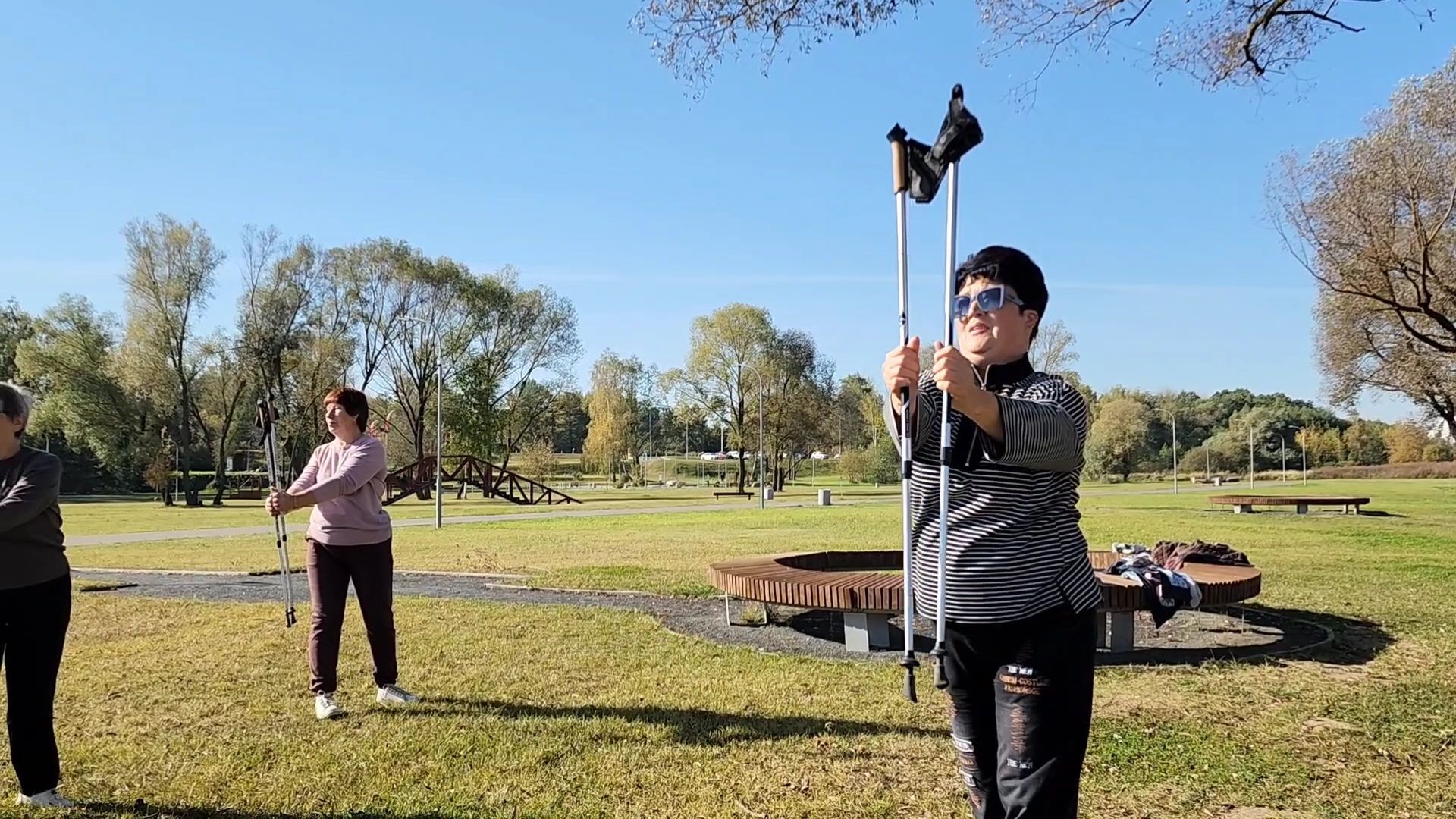 Бронницы, Парк Бронницкий Луг, Спорт в парке, Активное долголетие, Дыхательная гимнастика,