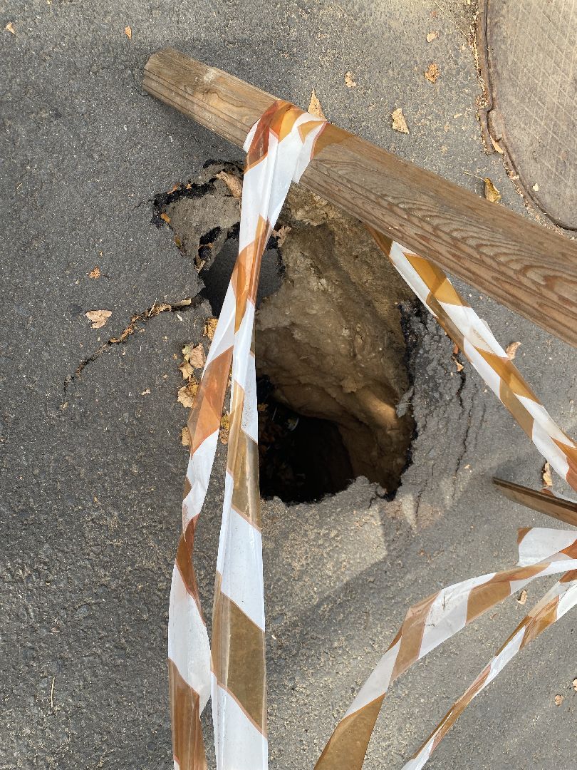 Яма, Дорога, Ремонт,