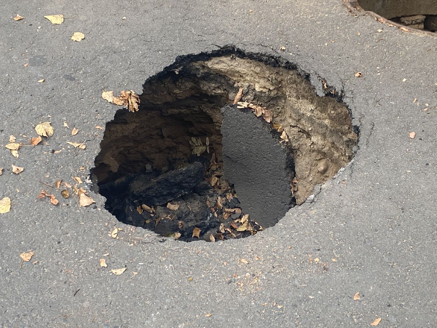 Яма, Дорога, Ремонт,