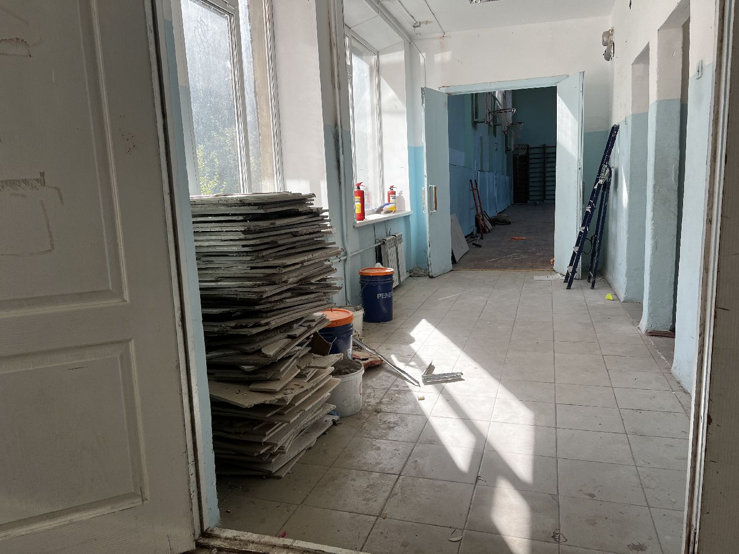 губернатор воробьев, гимназия им подольских курсантов, капитальный ремонт, климовск,