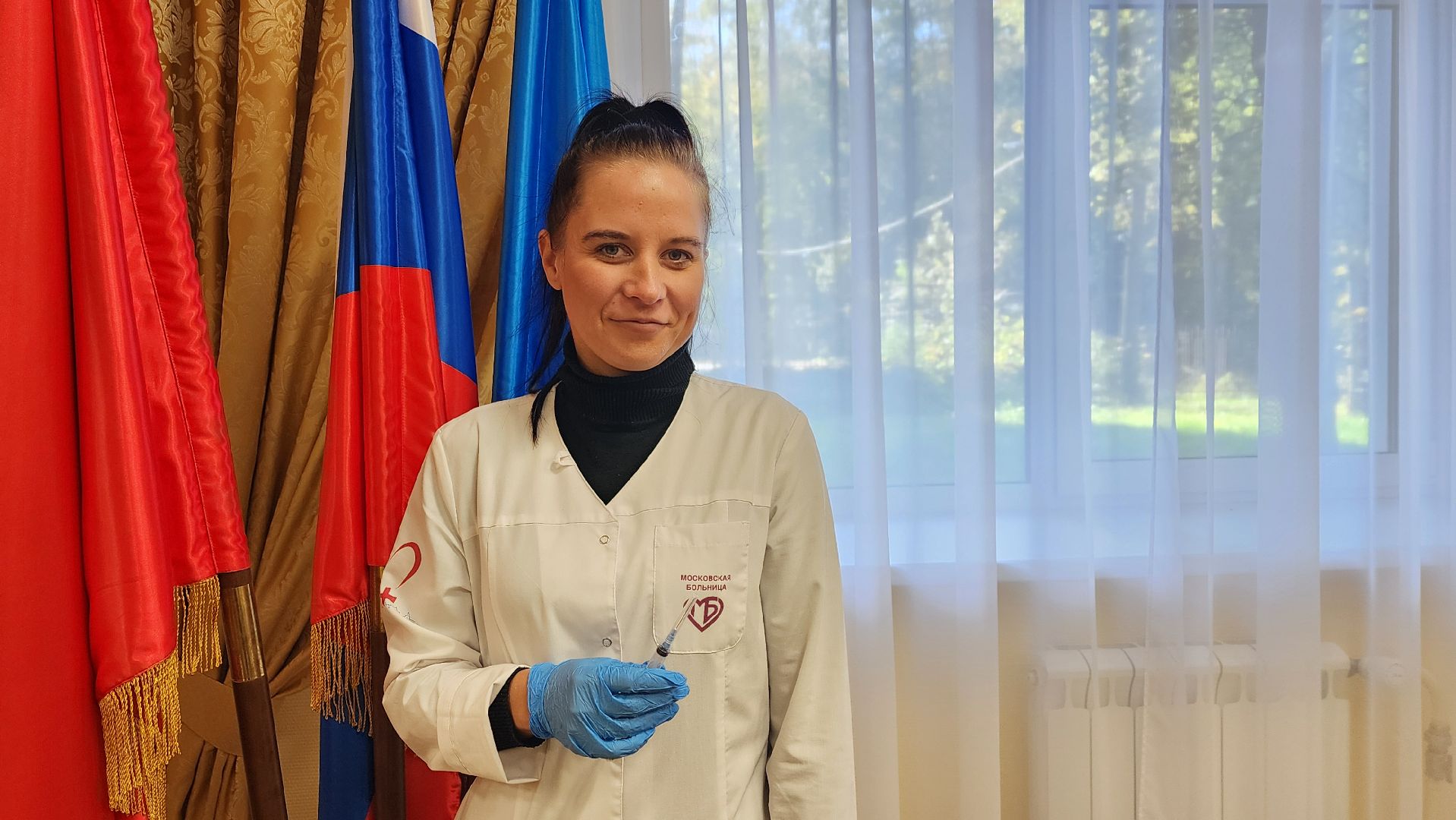 Солнечногорск, медицина, вакцинация от гриппа, старшее поколение, день пожилого человека,