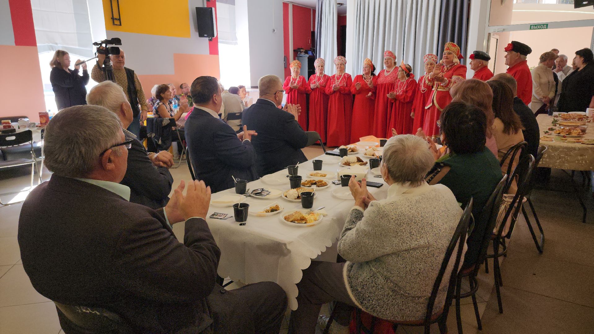 кашира, кдц родина, день пожилого человека, праздник,