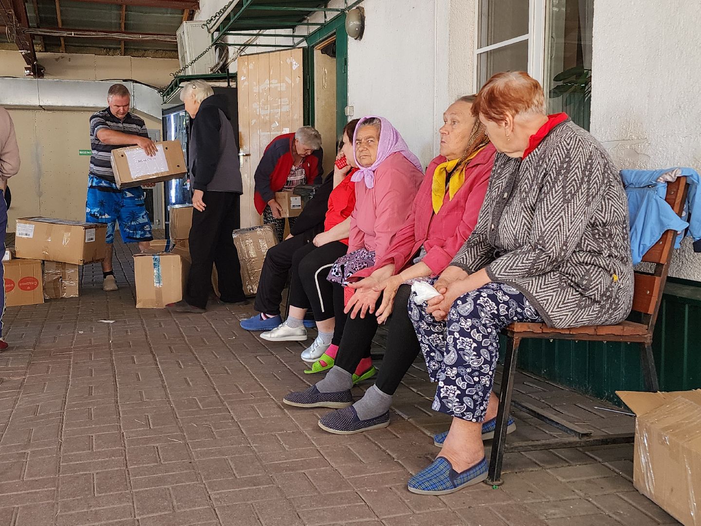 волонтеры подмосковья, гуманитарная помощь, курская область,