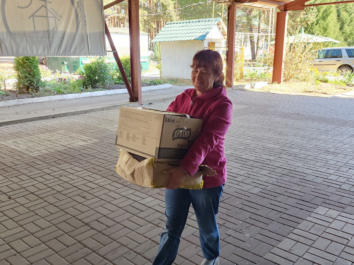 волонтеры подмосковья, гуманитарная помощь, курская область,