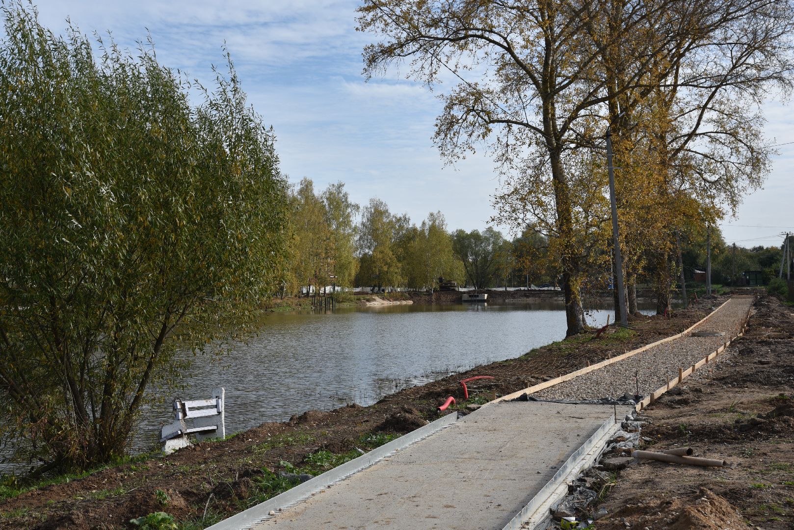 лотошино, благоустройство, формирование комфортной городской среды, красный ручей,