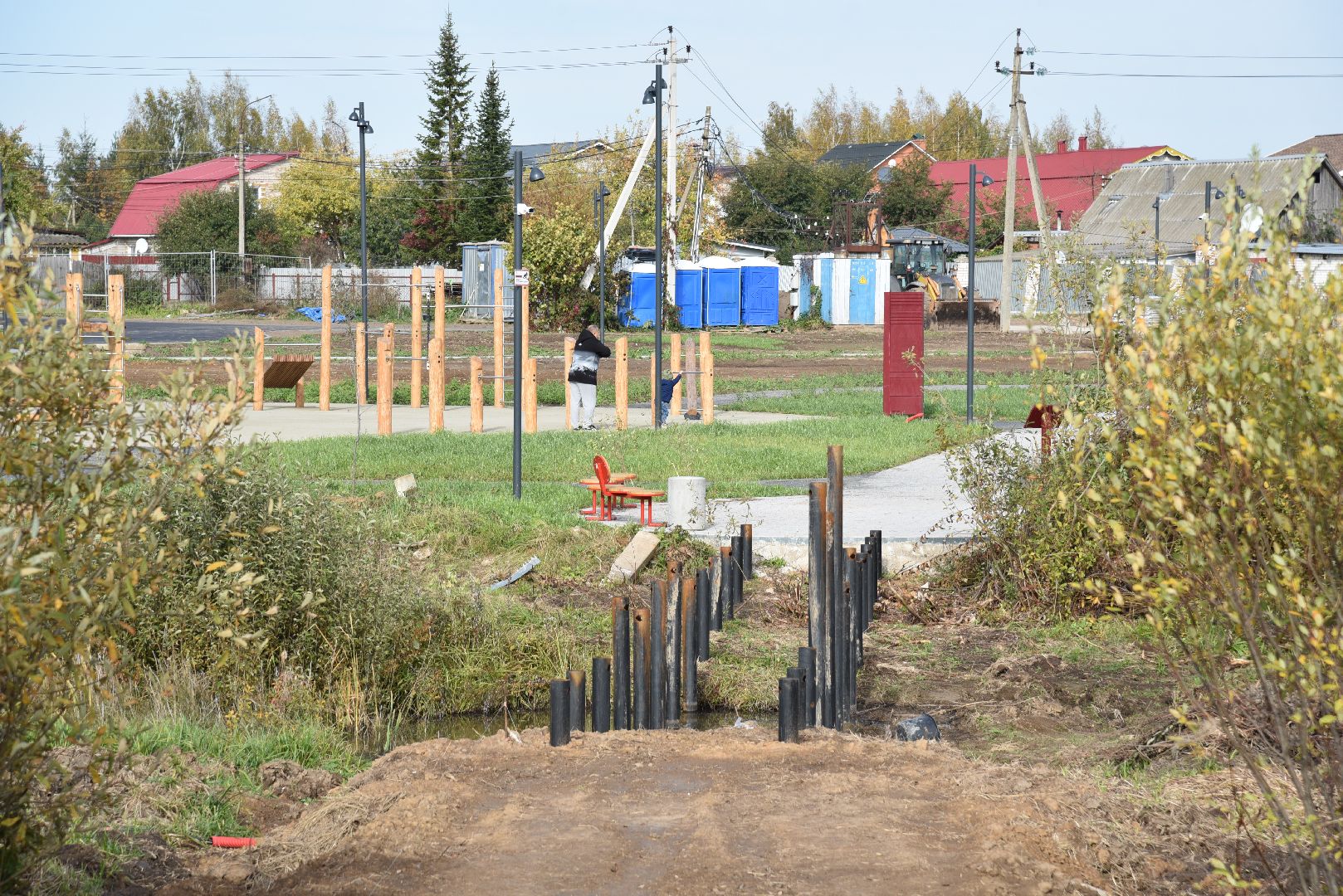 лотошино, благоустройство, формирование комфортной городской среды, красный ручей,