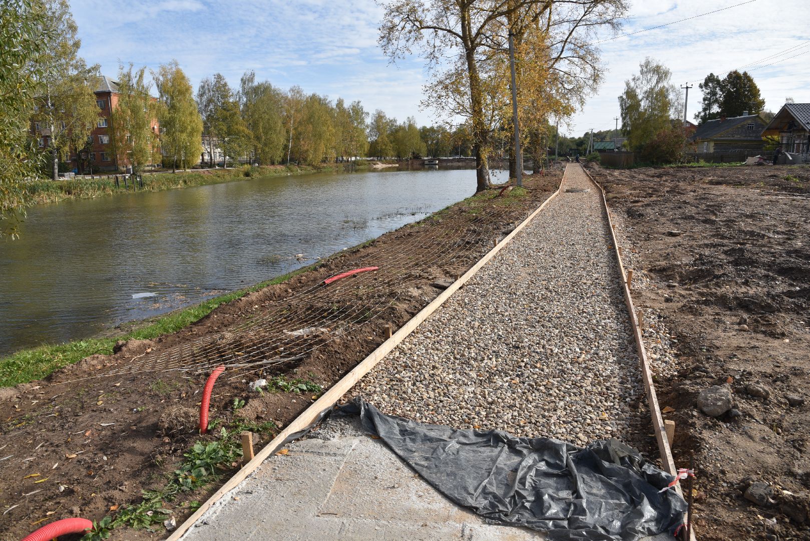 лотошино, благоустройство, формирование комфортной городской среды, красный ручей,