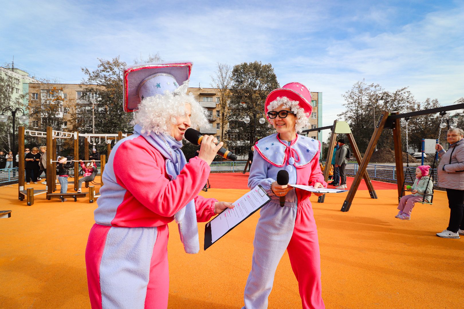 Клин, общество, благоустройство, новая детская площадка,