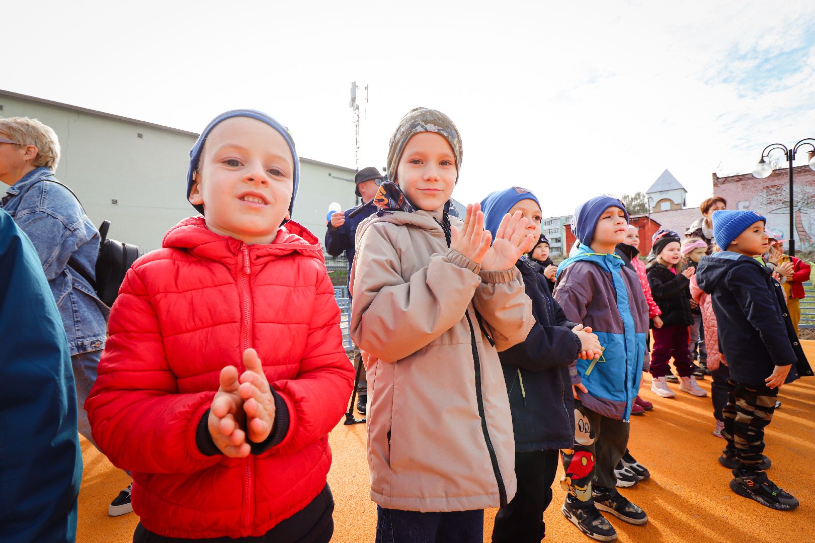 Клин, общество, благоустройство, новая детская площадка,