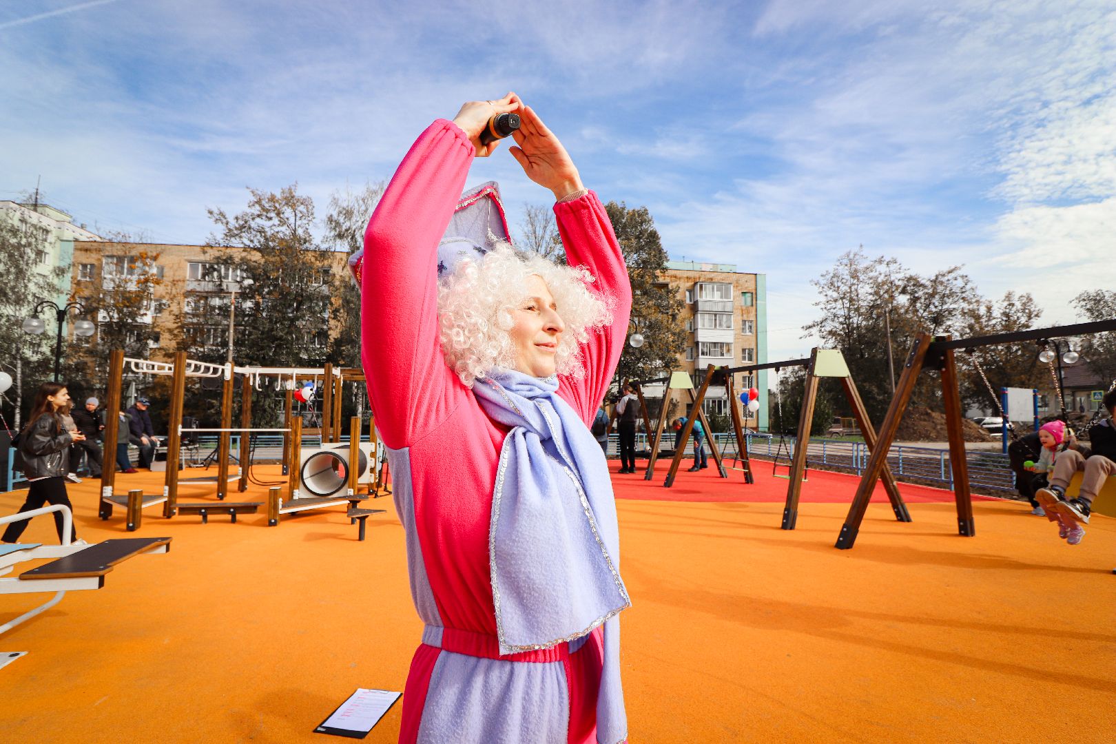 Клин, общество, благоустройство, новая детская площадка,