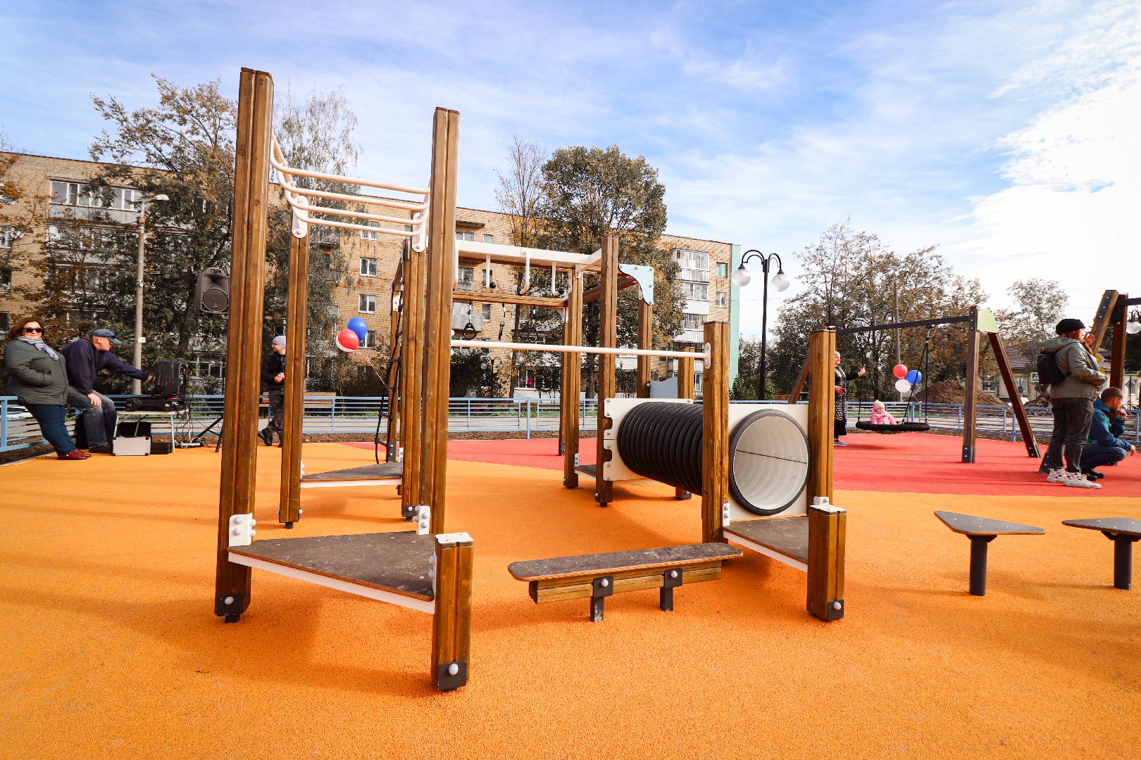 Клин, общество, благоустройство, новая детская площадка,