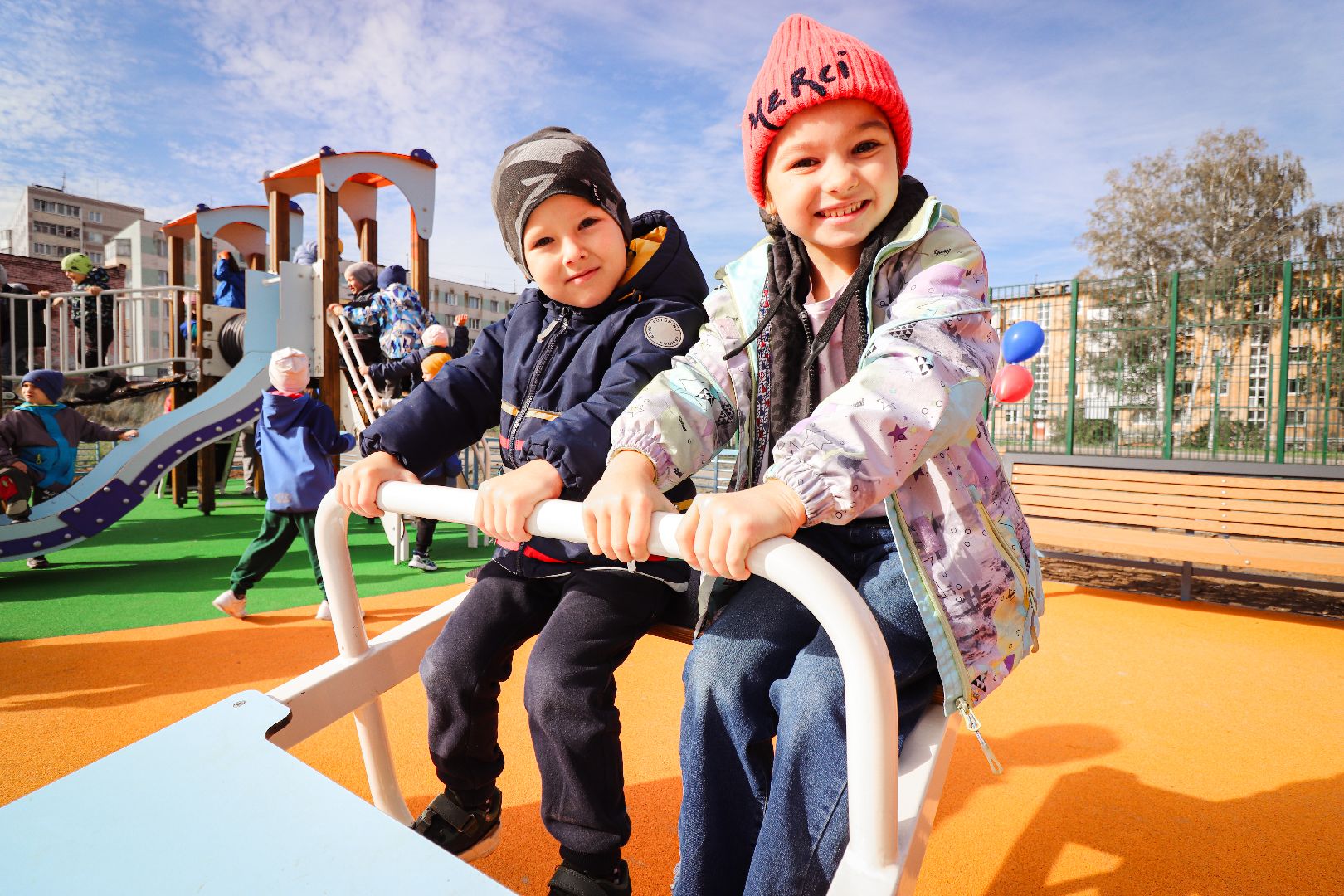 Клин, общество, благоустройство, новая детская площадка,