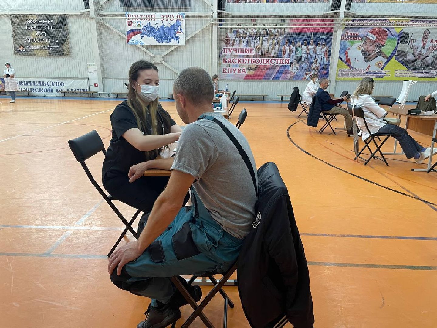 Дмитров, Выездная диспансеризация, Новосиньково,