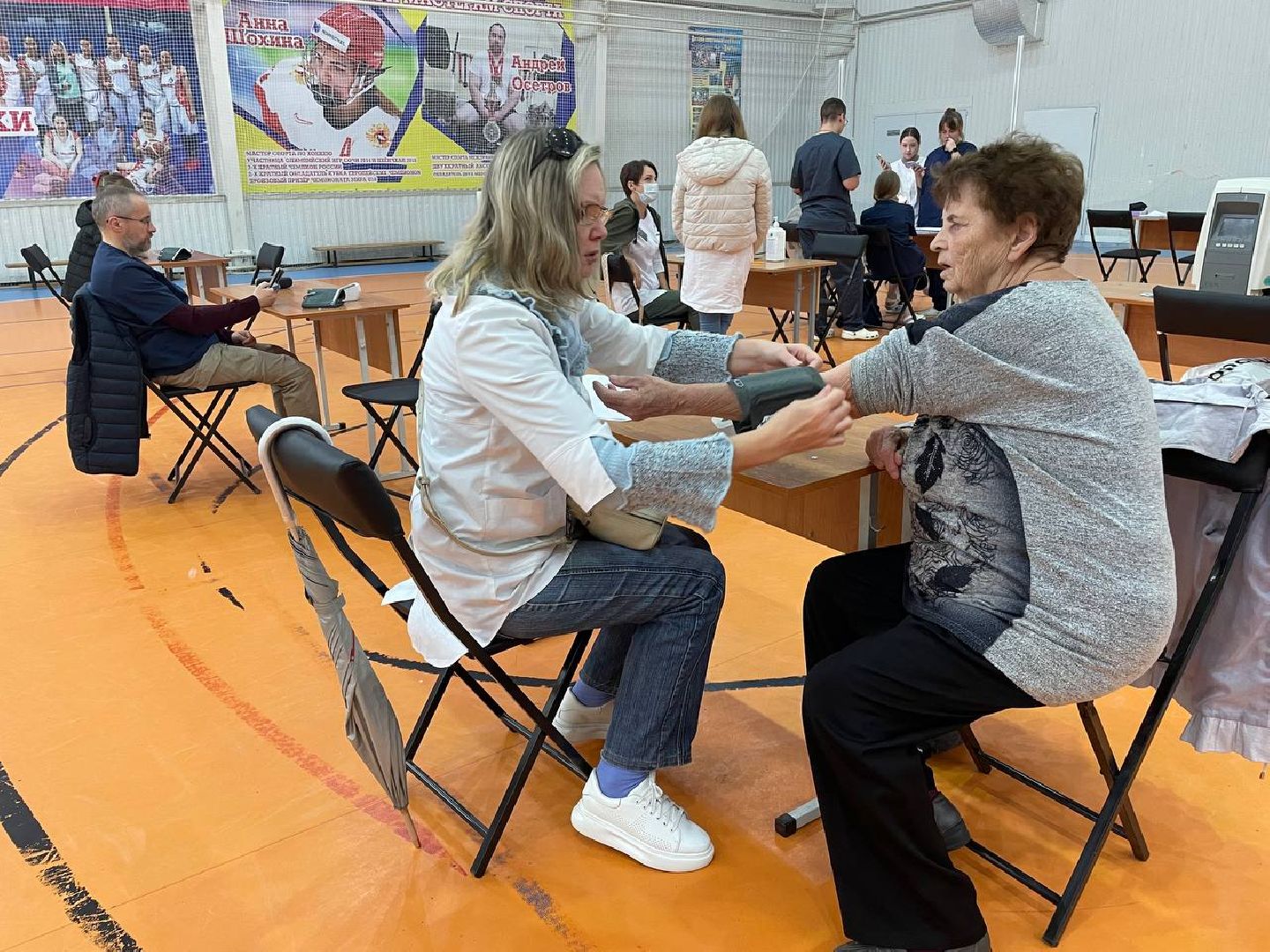 Дмитров, Выездная диспансеризация, Новосиньково,