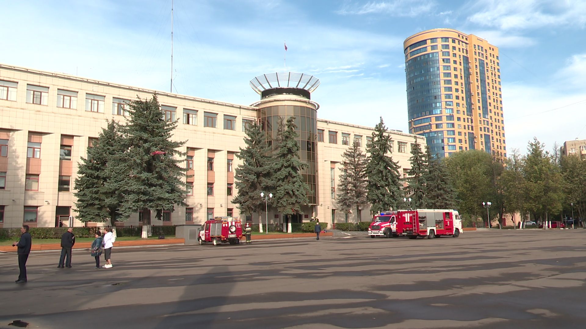 Реутов, администрация, учения, МЧС, пожар,