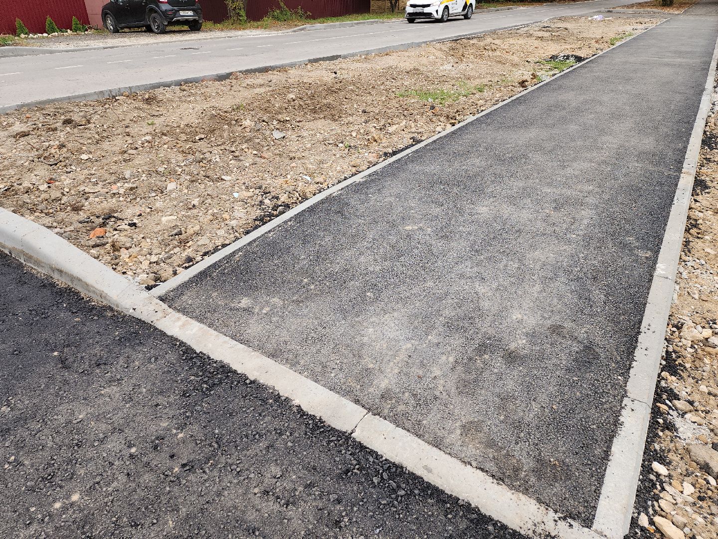 серпухов, подмосковье, капремонт дороги, благоустройство, улица российская,