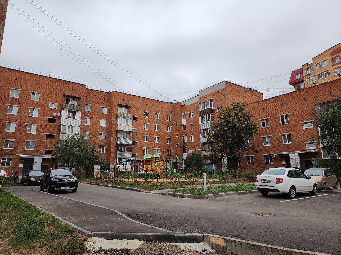 серпухов, подмосковье, капремонт дороги, благоустройство, улица российская,