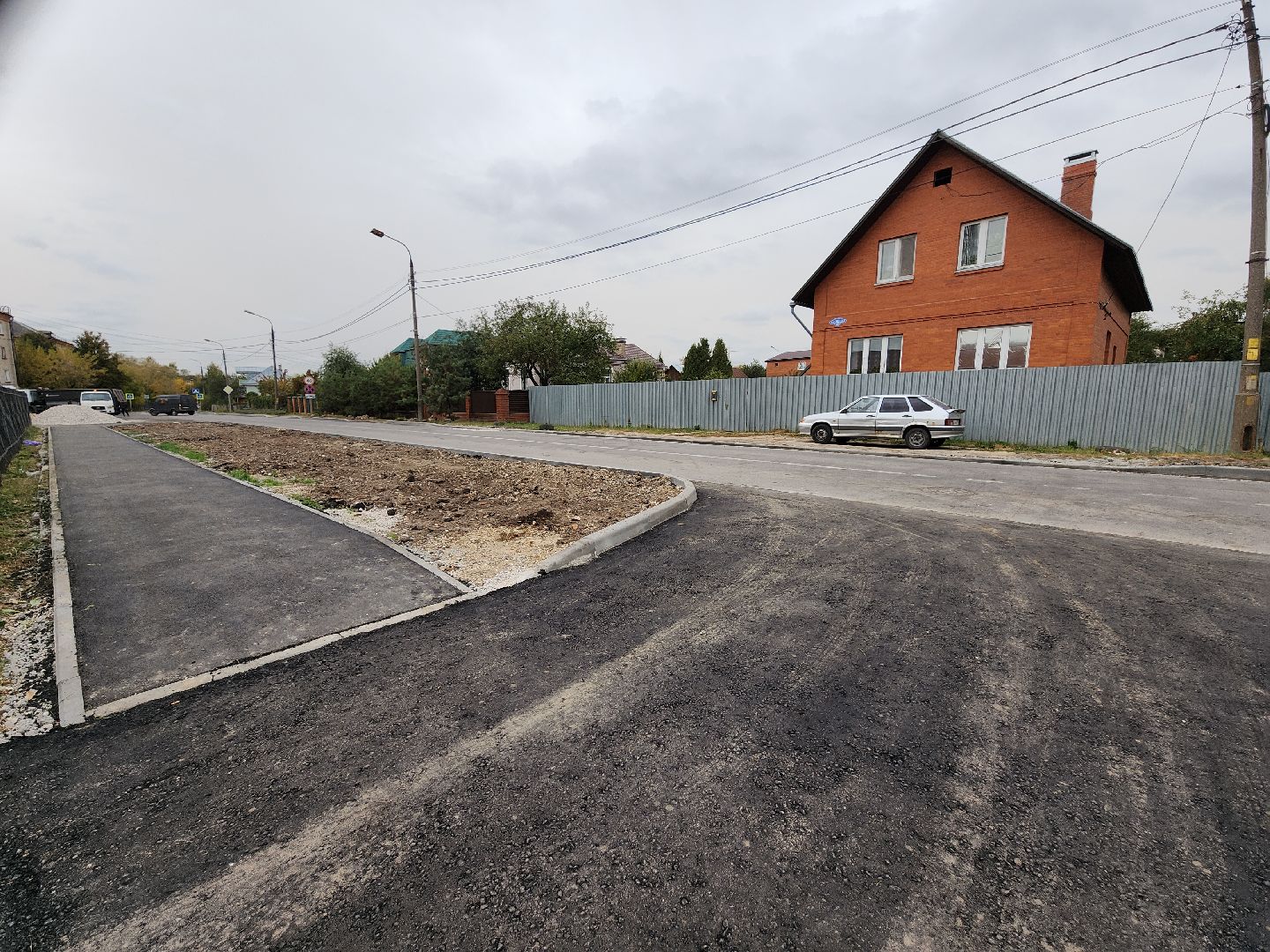 серпухов, подмосковье, капремонт дороги, благоустройство, улица российская,