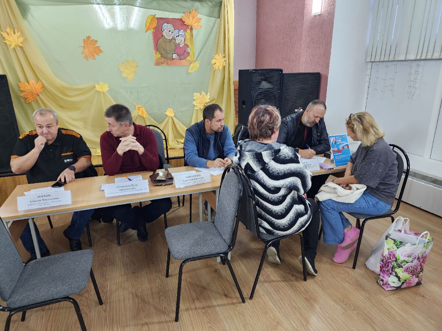 Чехов, село Шарапово, выездная администрация, встреча с жителями, обращения граждан, утепление дома, теплоизоляция, гидроизоляция, улица Колхозная,