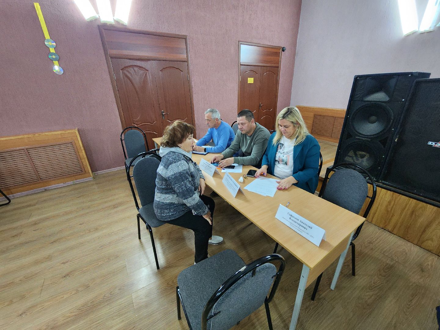 Чехов, село Шарапово, выездная администрация, встреча с жителями, обращения граждан, утепление дома, теплоизоляция, гидроизоляция, улица Колхозная,