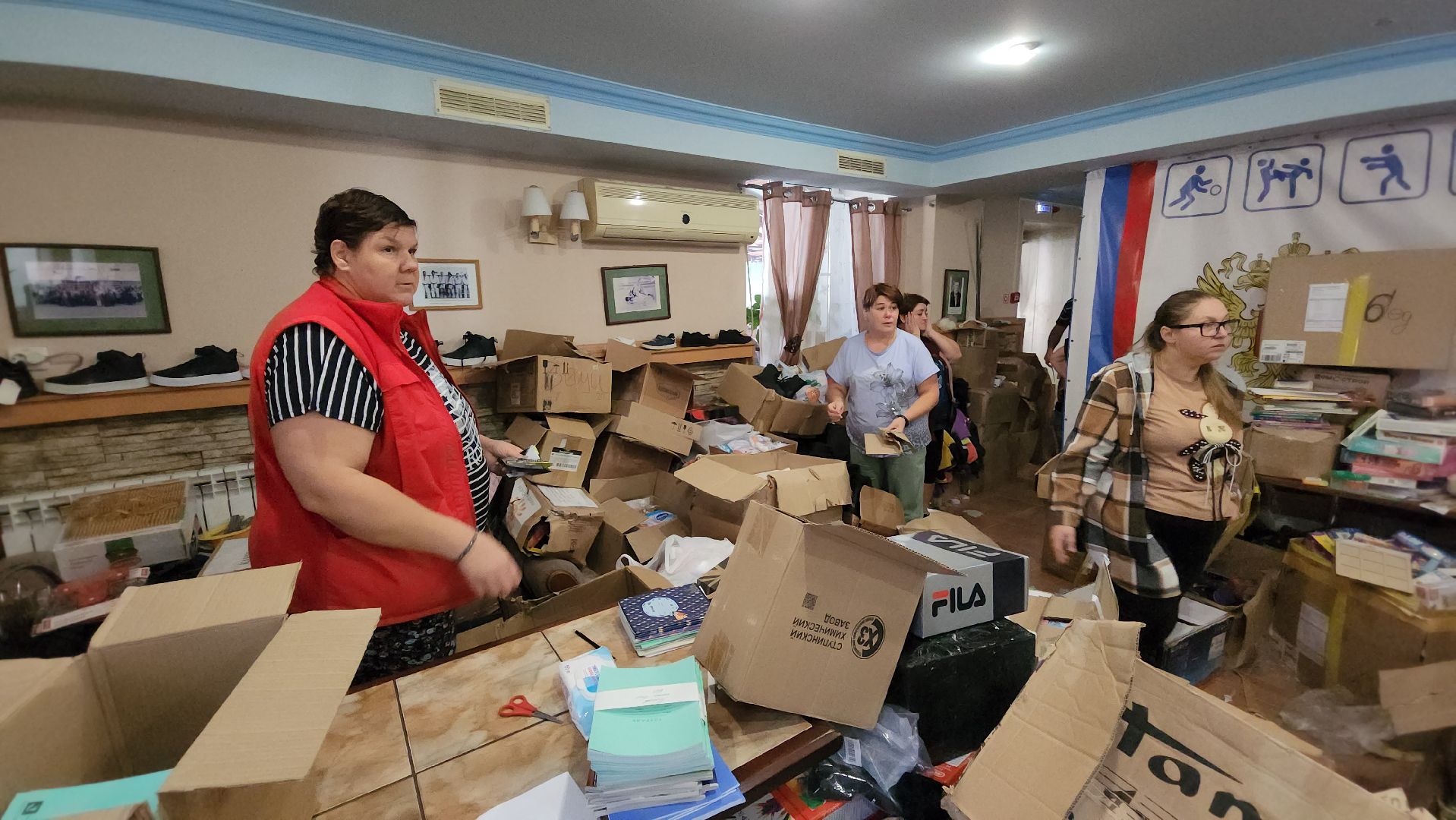 волонтеры подмосковья, доброе дело, курск, гуманитарная помощь,