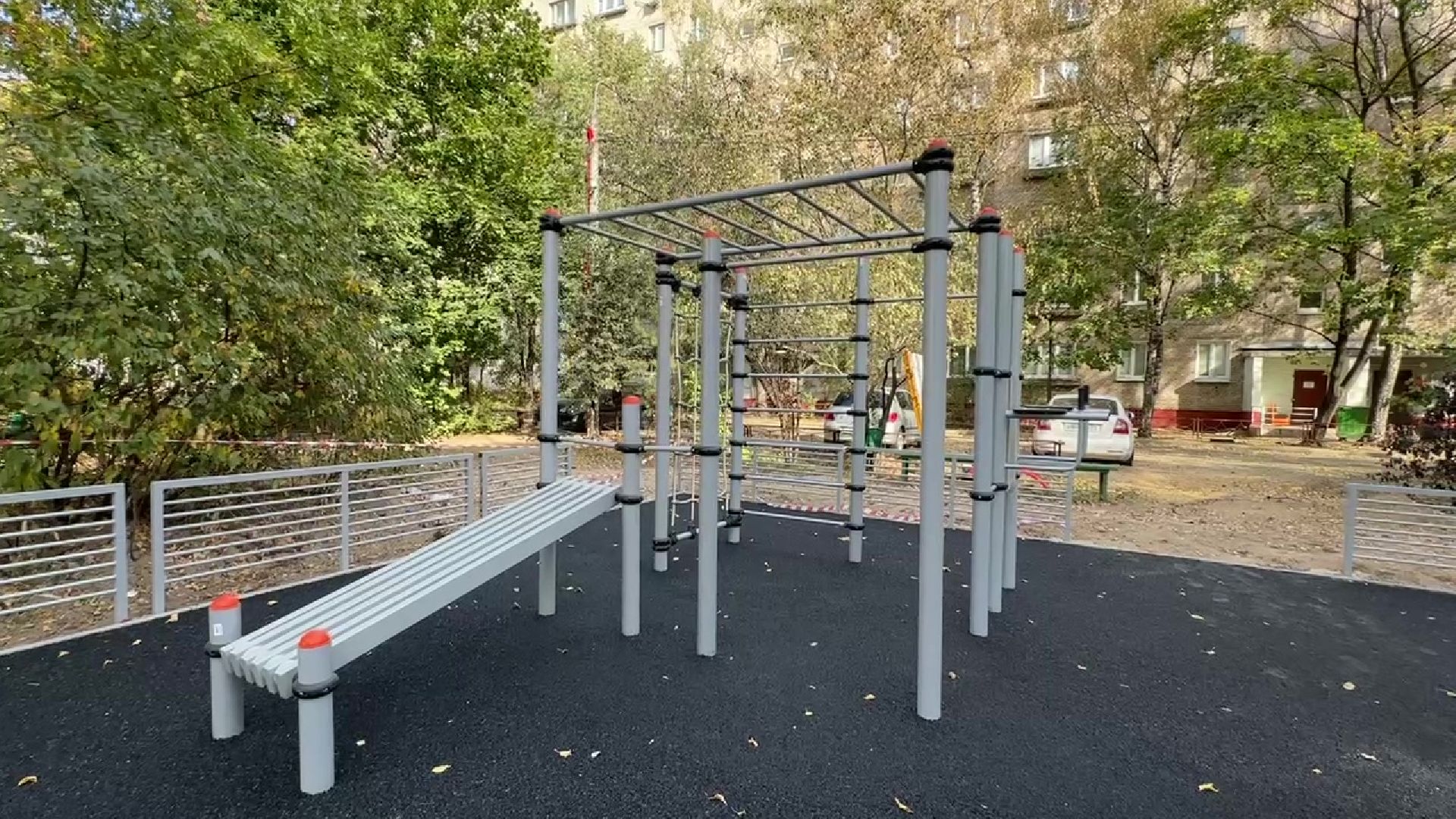 Реутов, Добродел, Строителей, детская площадка, новая ДИП, качели, горки, благоустройство,