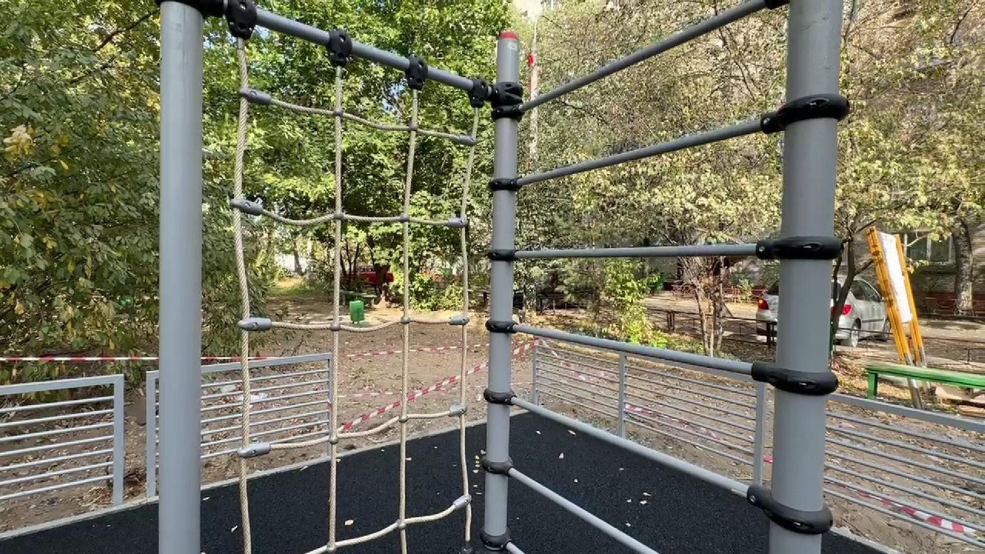 Реутов, Добродел, Строителей, детская площадка, новая ДИП, качели, горки, благоустройство,