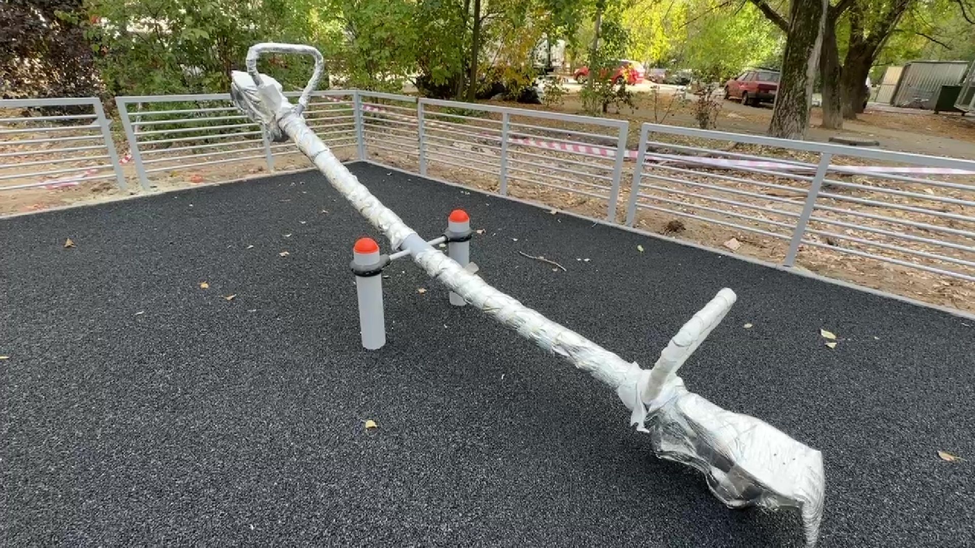 Реутов, Добродел, Строителей, детская площадка, новая ДИП, качели, горки, благоустройство,