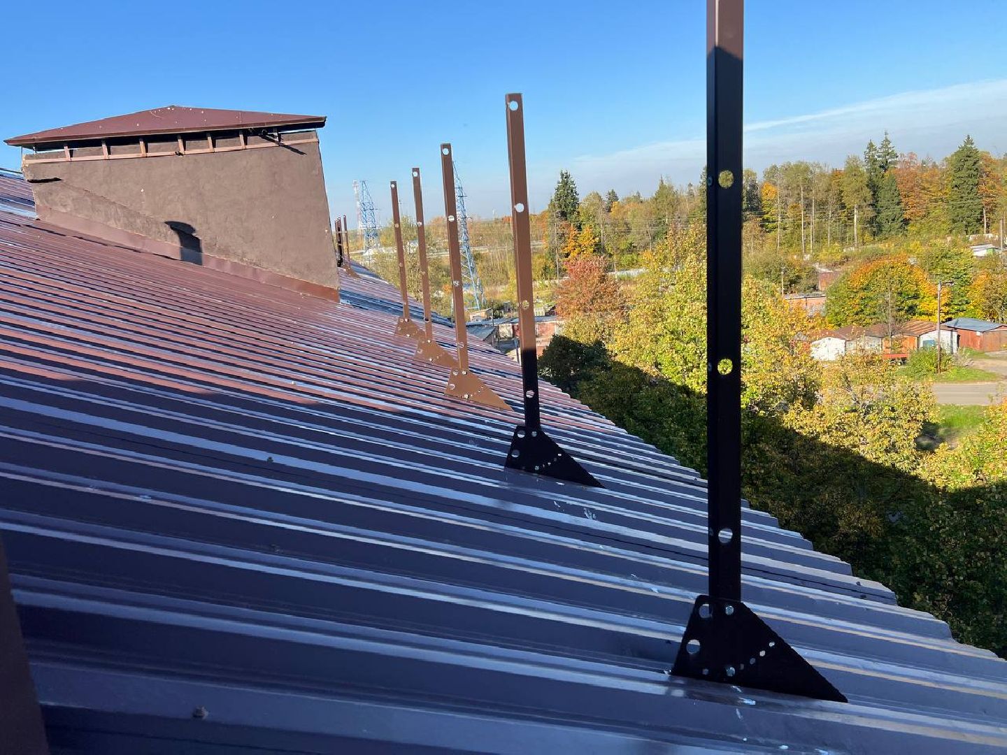 крыша, городской округ восход, снег, бригада,