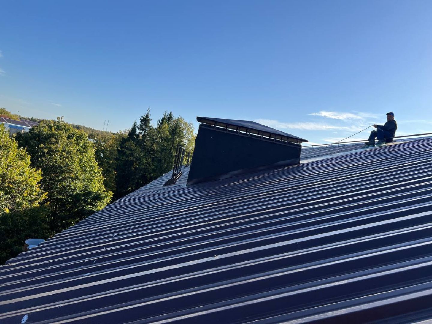 крыша, городской округ восход, снег, бригада,