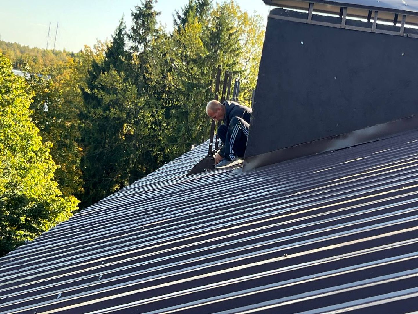 крыша, городской округ восход, снег, бригада,