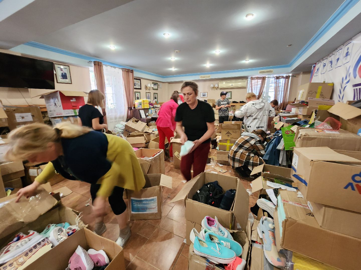 курск, гуманитарная помощь, волонтеры подмосковья,