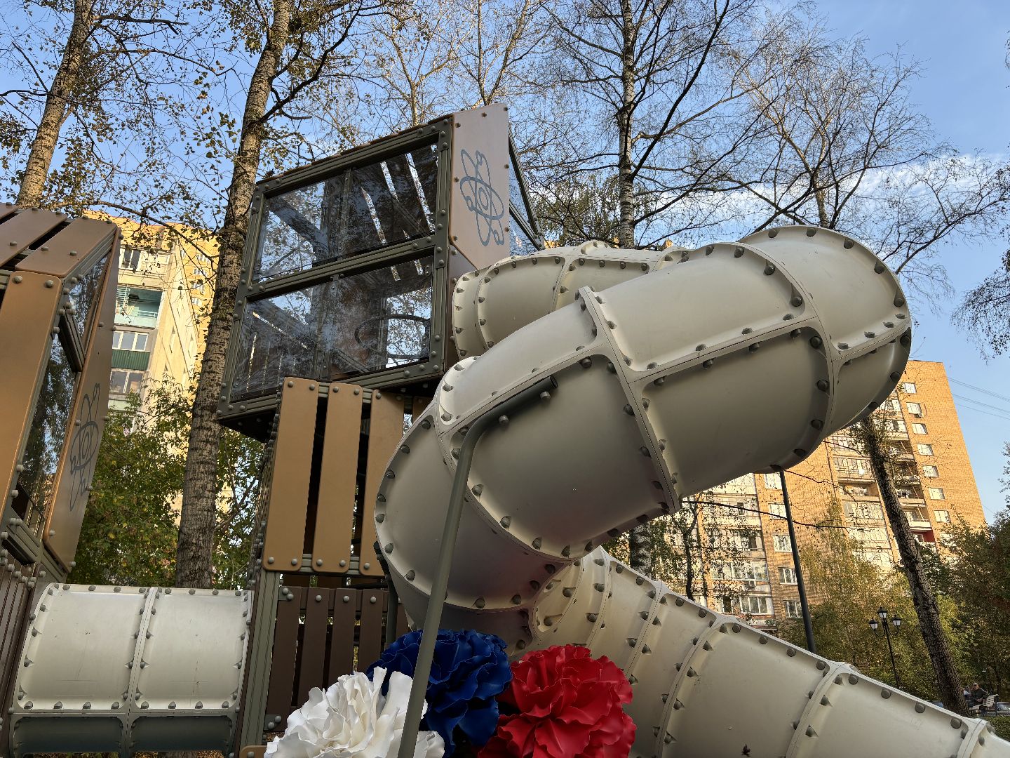 новая площадка, дети,