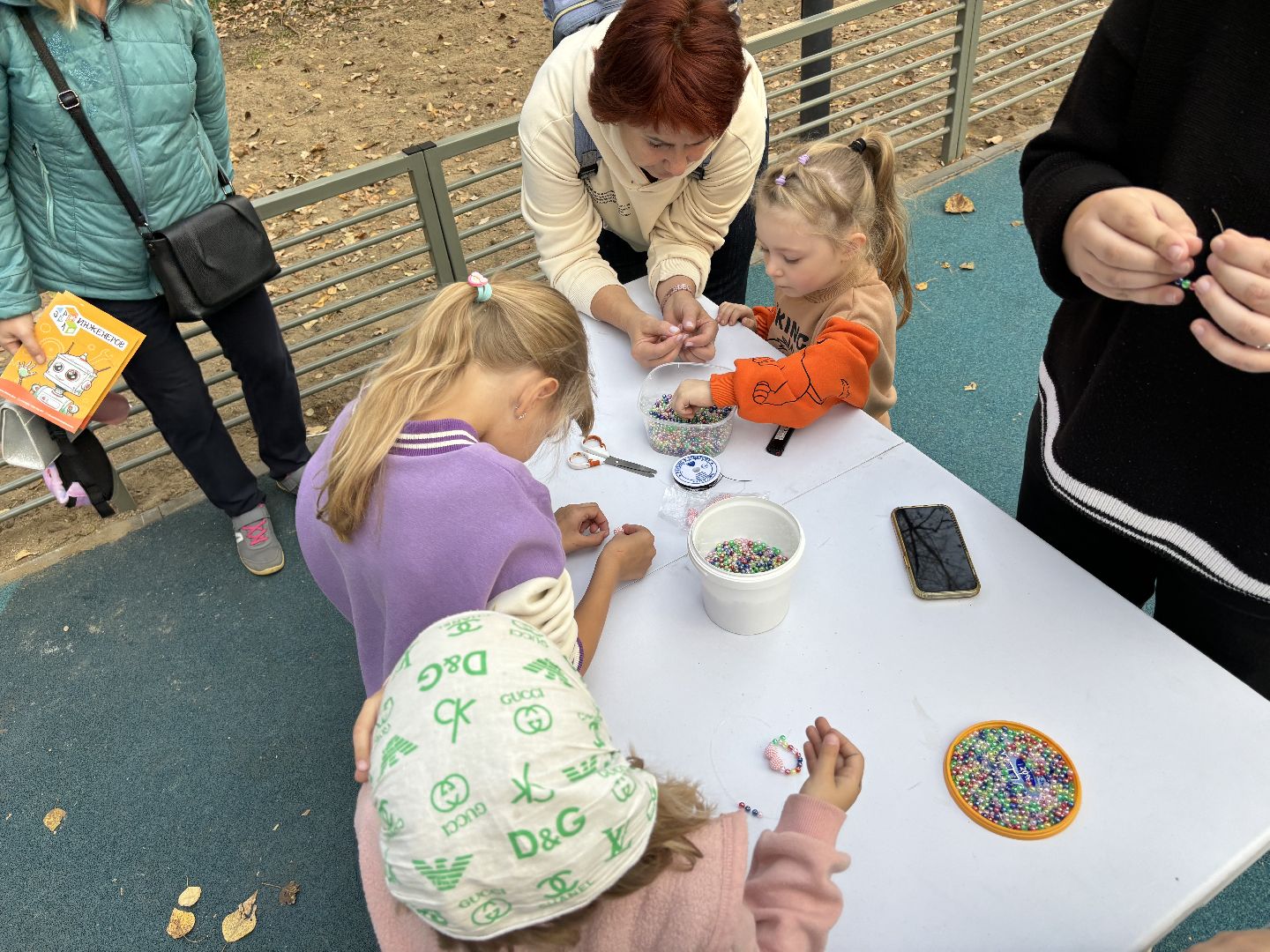 новая площадка, дети,