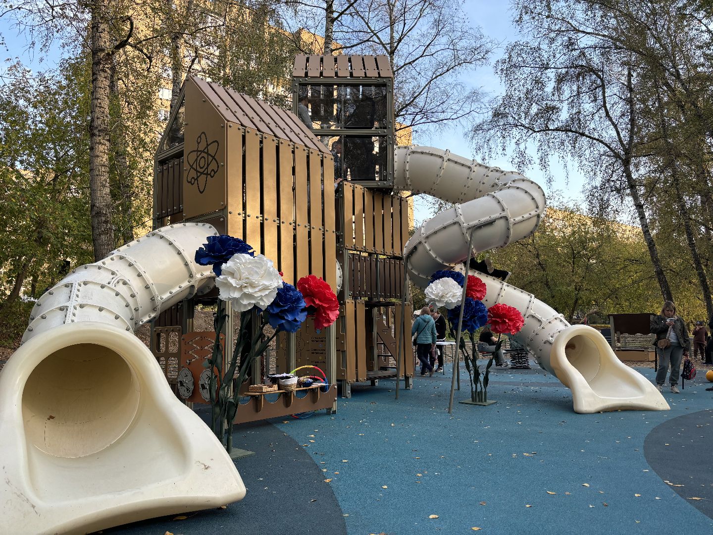 новая площадка, дети,