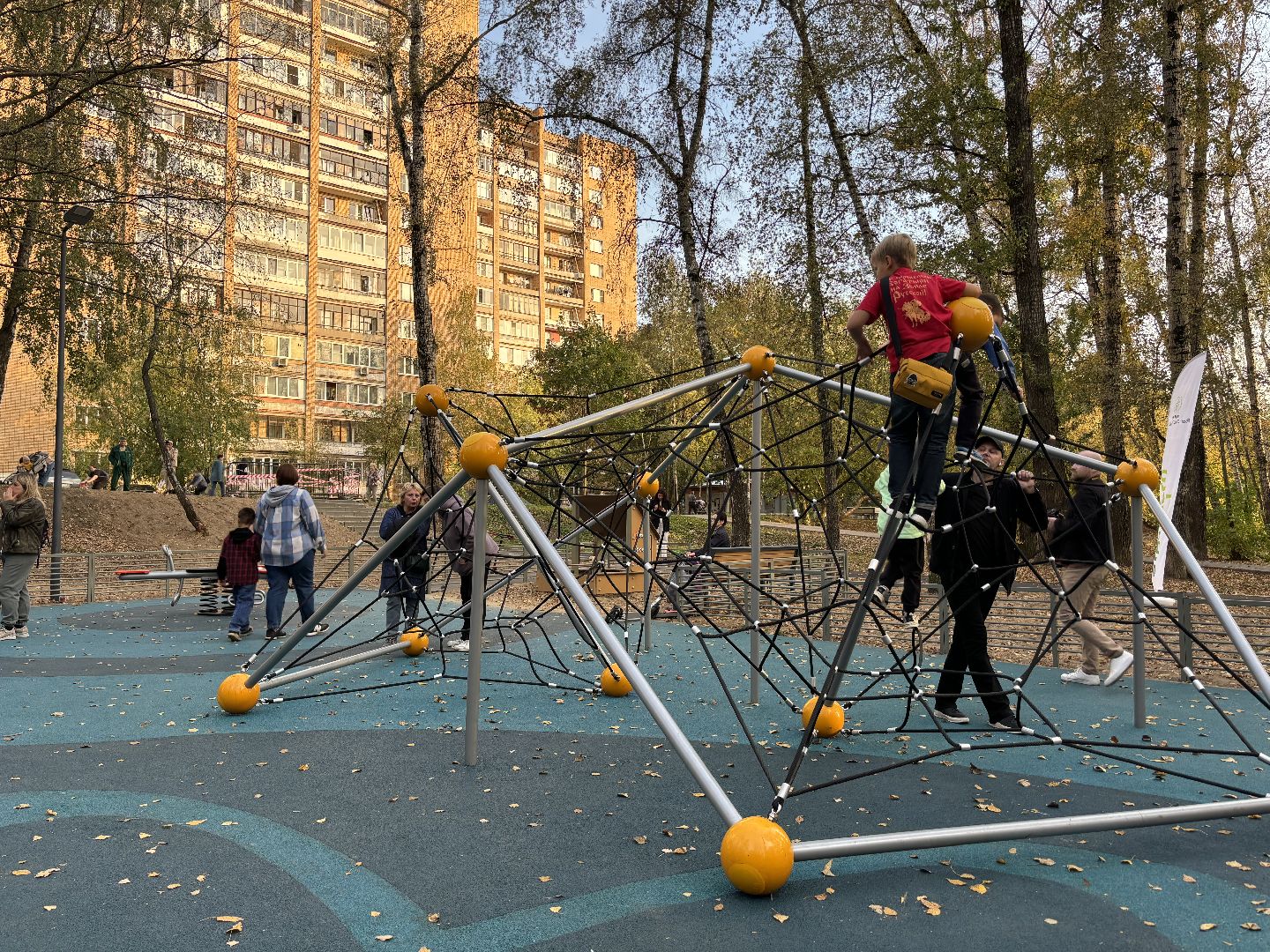 новая площадка, дети,