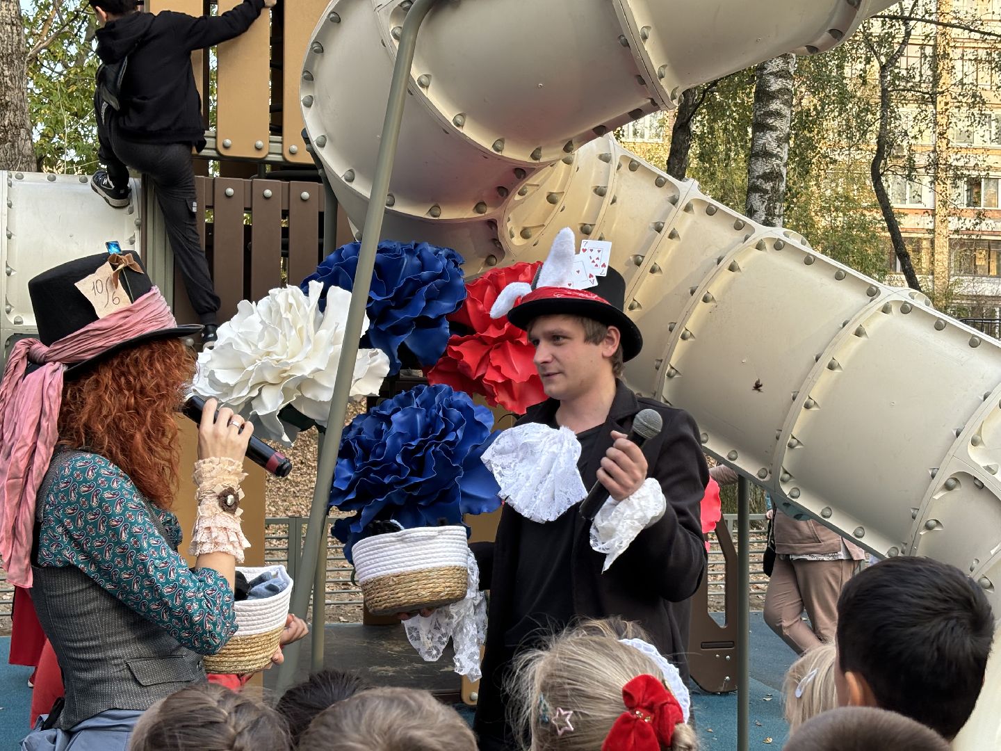 новая площадка, дети,