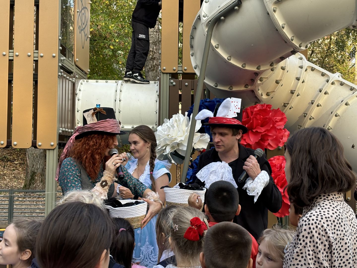 новая площадка, дети,