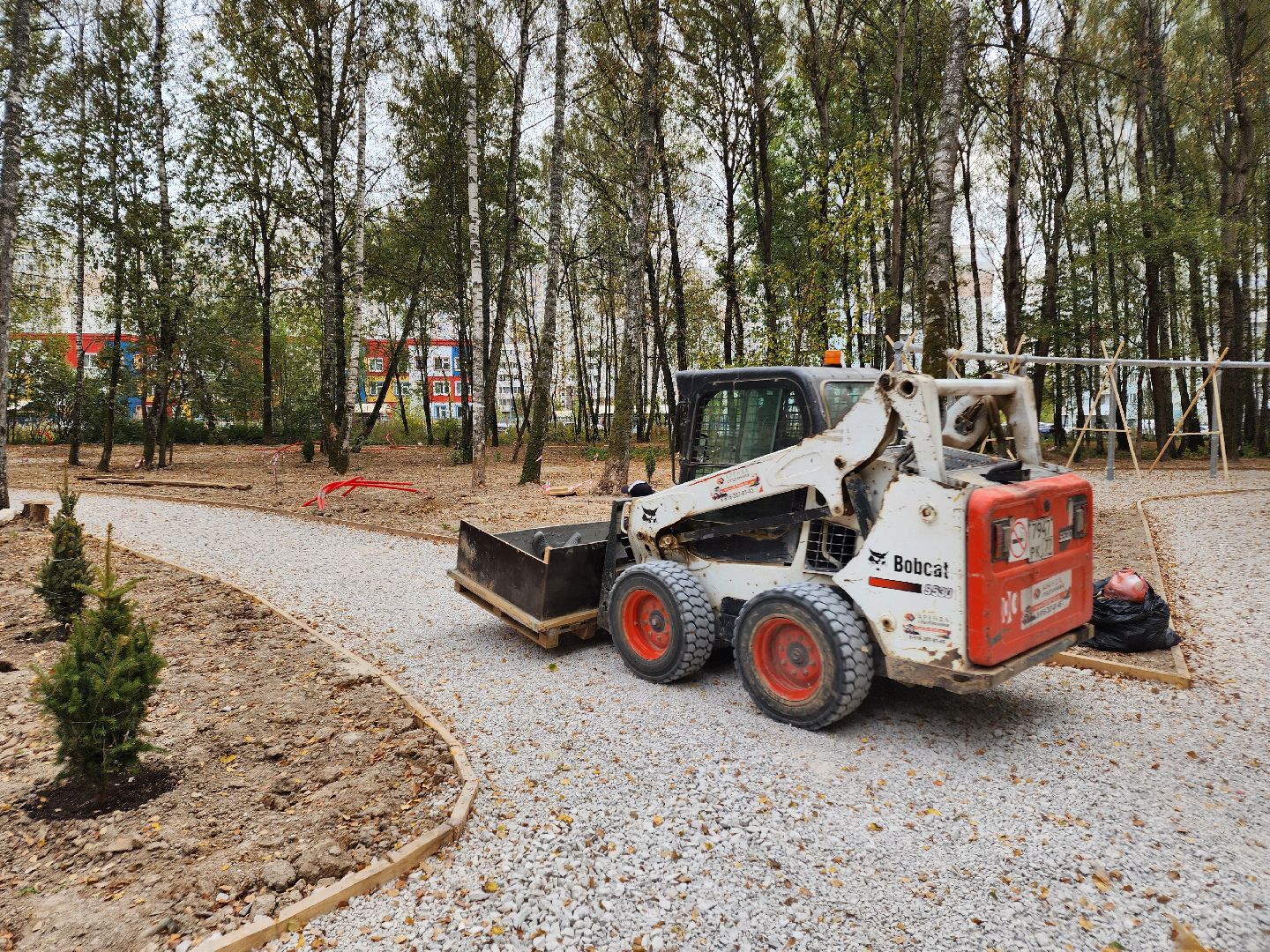 Чехов, микрорайон Губернский, лесопарк, лесопарковая зона отдыха, строительство, благоустройство, программа Парки в лесу, губернатор московской области, глава округа михаил собакин,