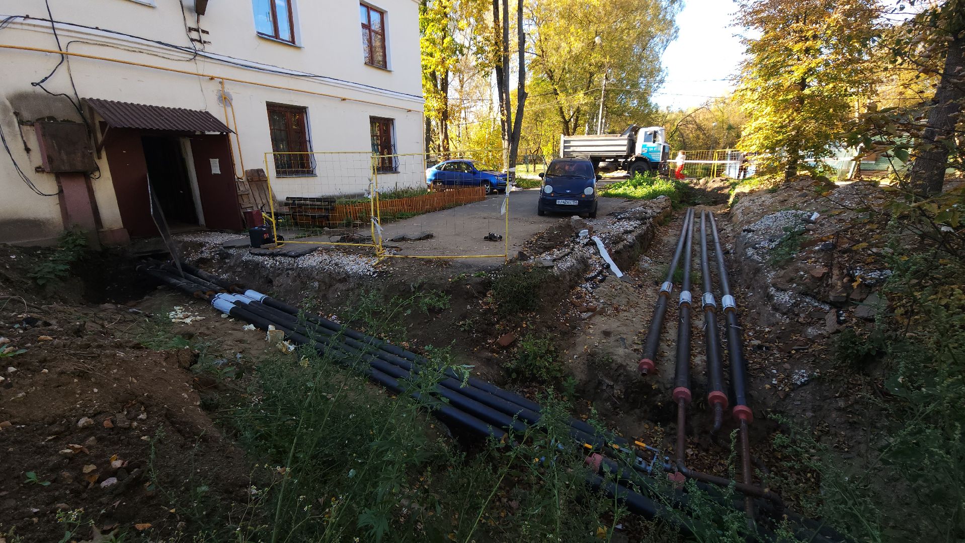 ЖКХ, ремонт тепловых сетей, отопление, отопительный сезон 2024-2025, Лосино-Петровский,