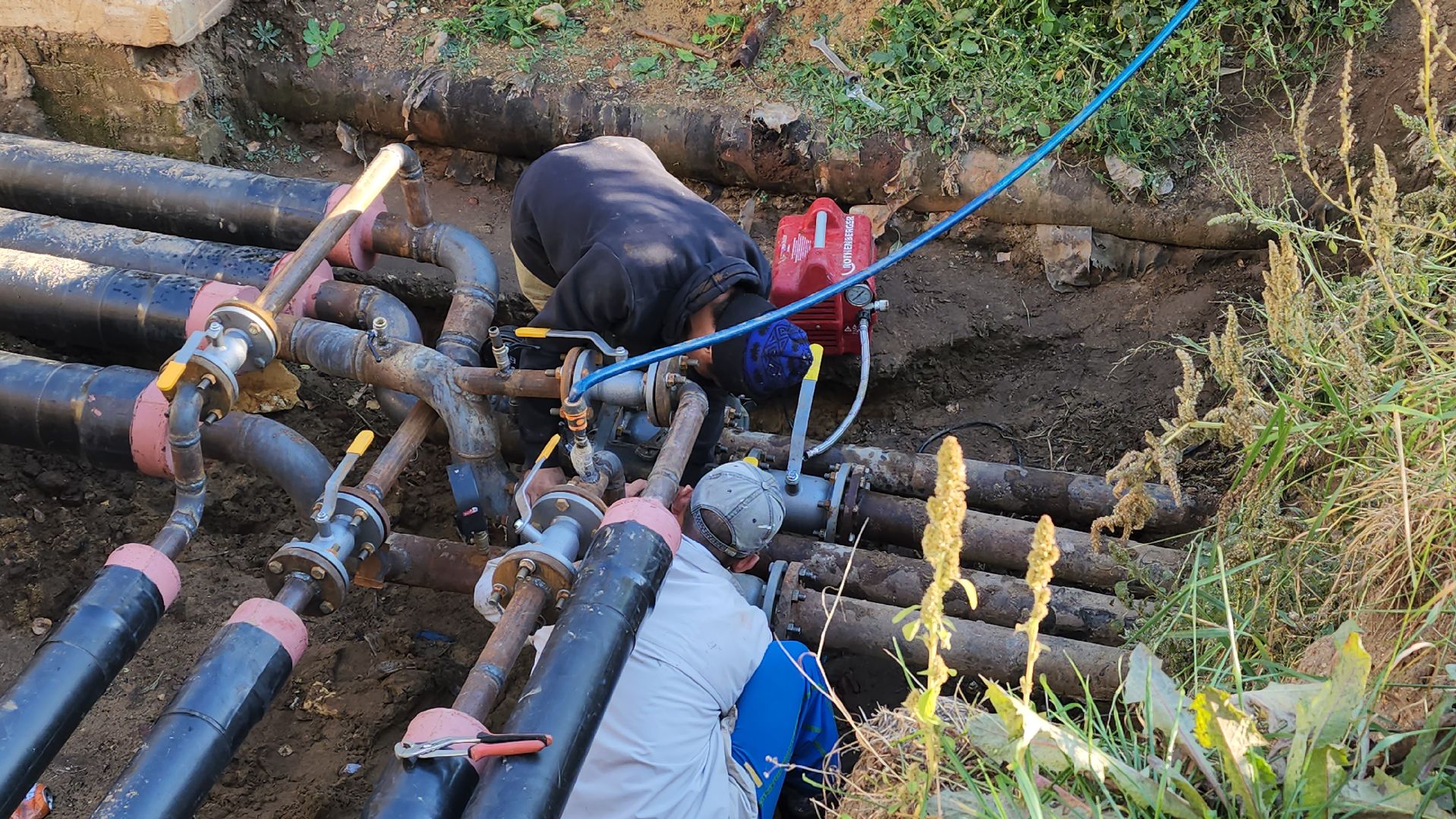 ЖКХ, ремонт тепловых сетей, отопление, отопительный сезон 2024-2025, Лосино-Петровский,