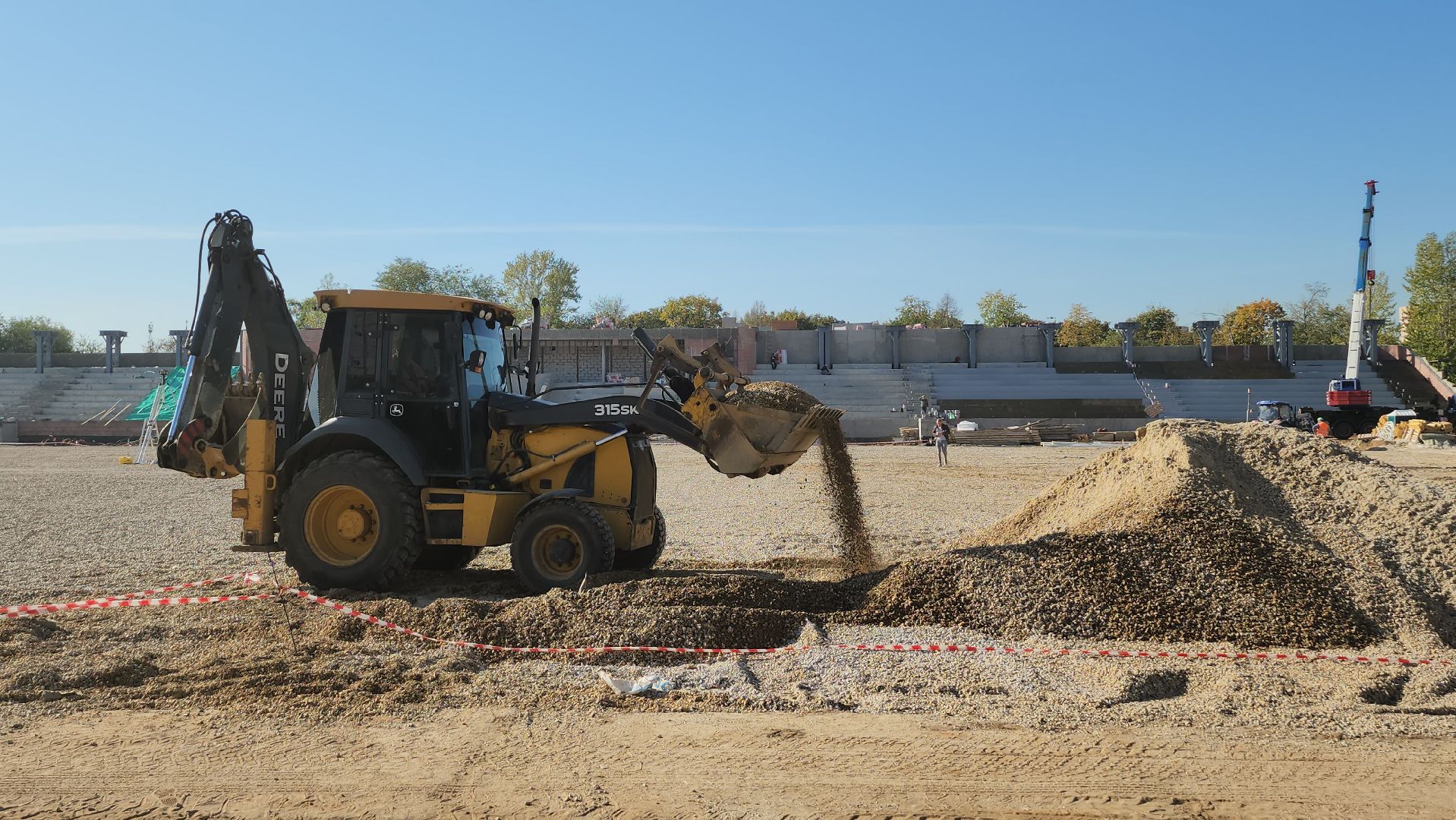 люберцы, стадион торпедо, строительство, футбольное поле,