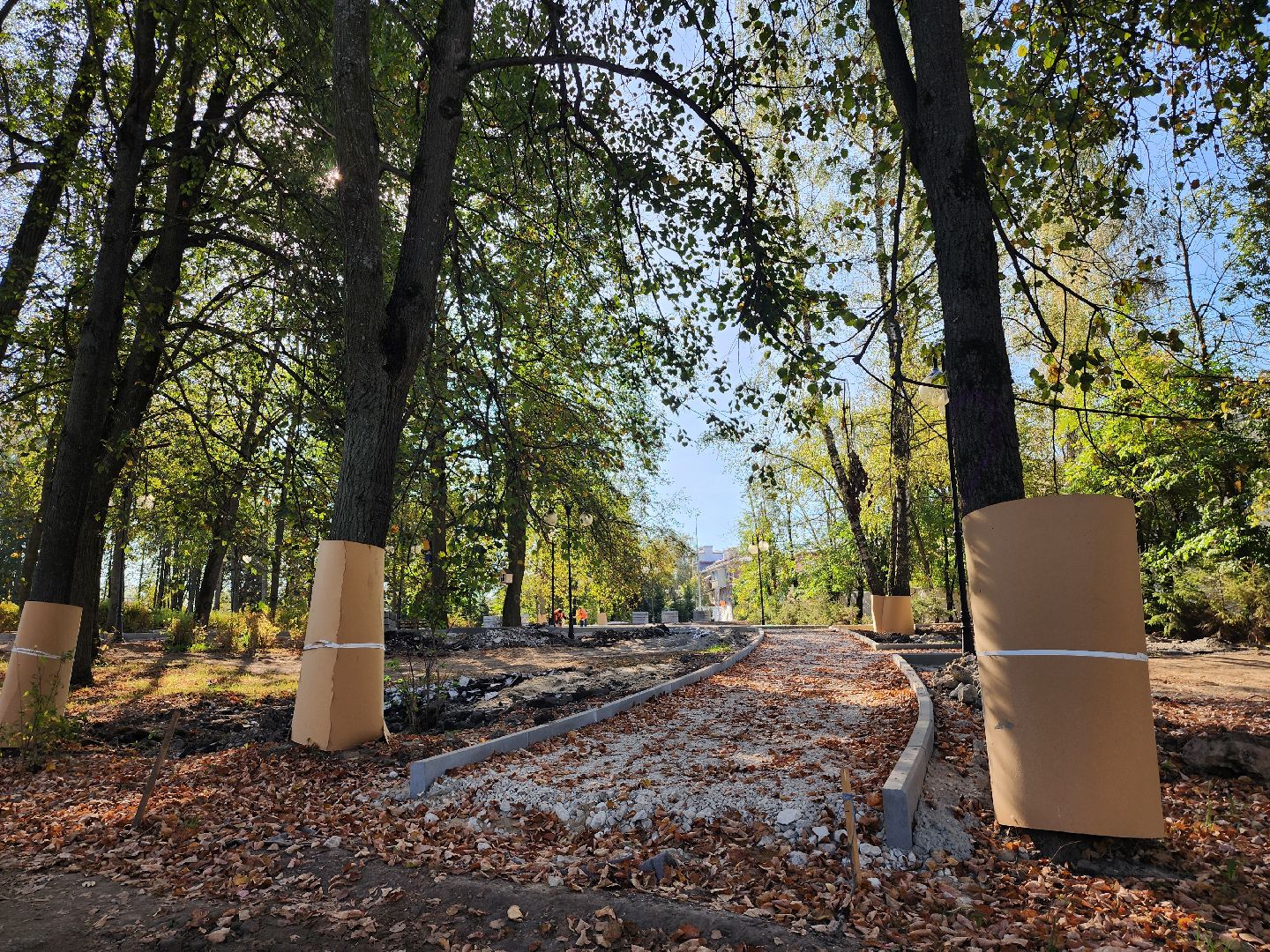 серпухов, дк лира, поселок пролетарский, сквер, парковка,