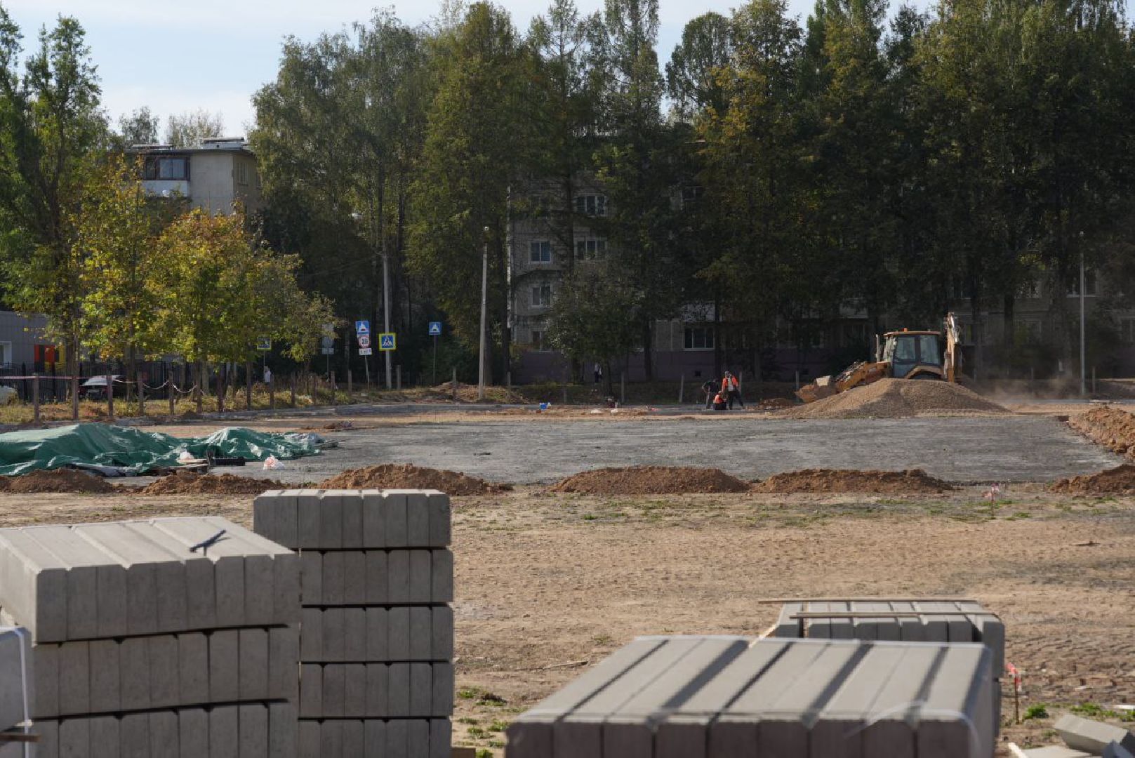 Спорт, Стадион, Школа, Дети, Реконструкция, Сергиев Посад, Сергиево-Посадский городской округ,